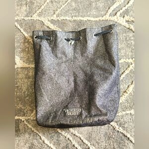 Victoria's Secret Shimmering Silver Tote